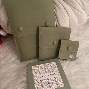 Van Cleef & Arpels Jewelry Pouch Set